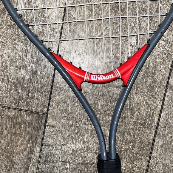 Wilson Feder 25 , 25 Inch Long,3 7/8 Grip .Gray And Red. - Picture 8 of 11